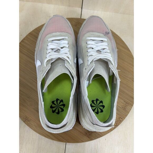 Nike Waffle One Crater Se Cream White Athletic Shoes Mens Size 8.5 - Picture 6 of 8